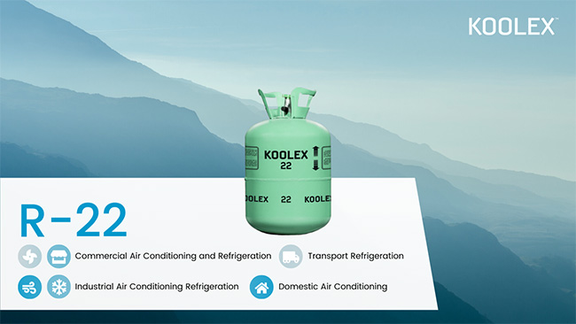 R-22 (Chlorodifluoromethane) | Refrigerants Supply | KOOLEX®